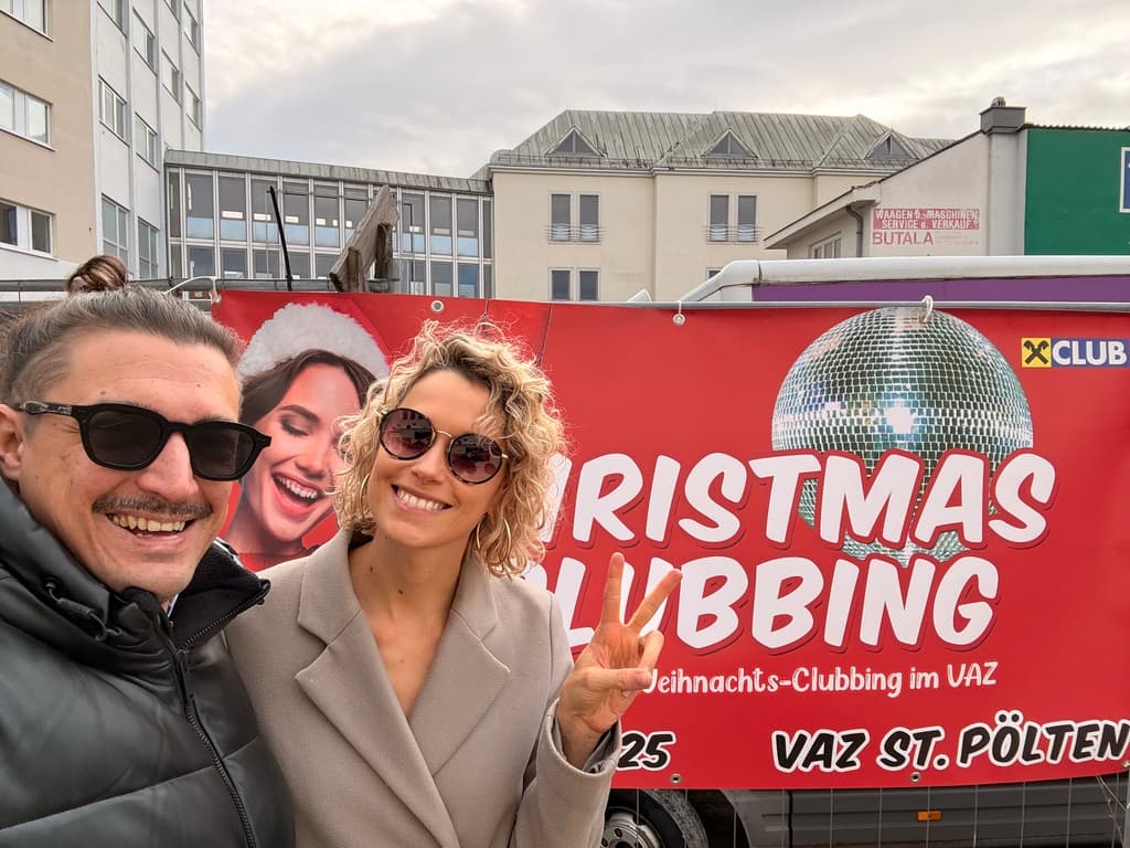 Steve Manera und Tanita bei einer privaten Feier